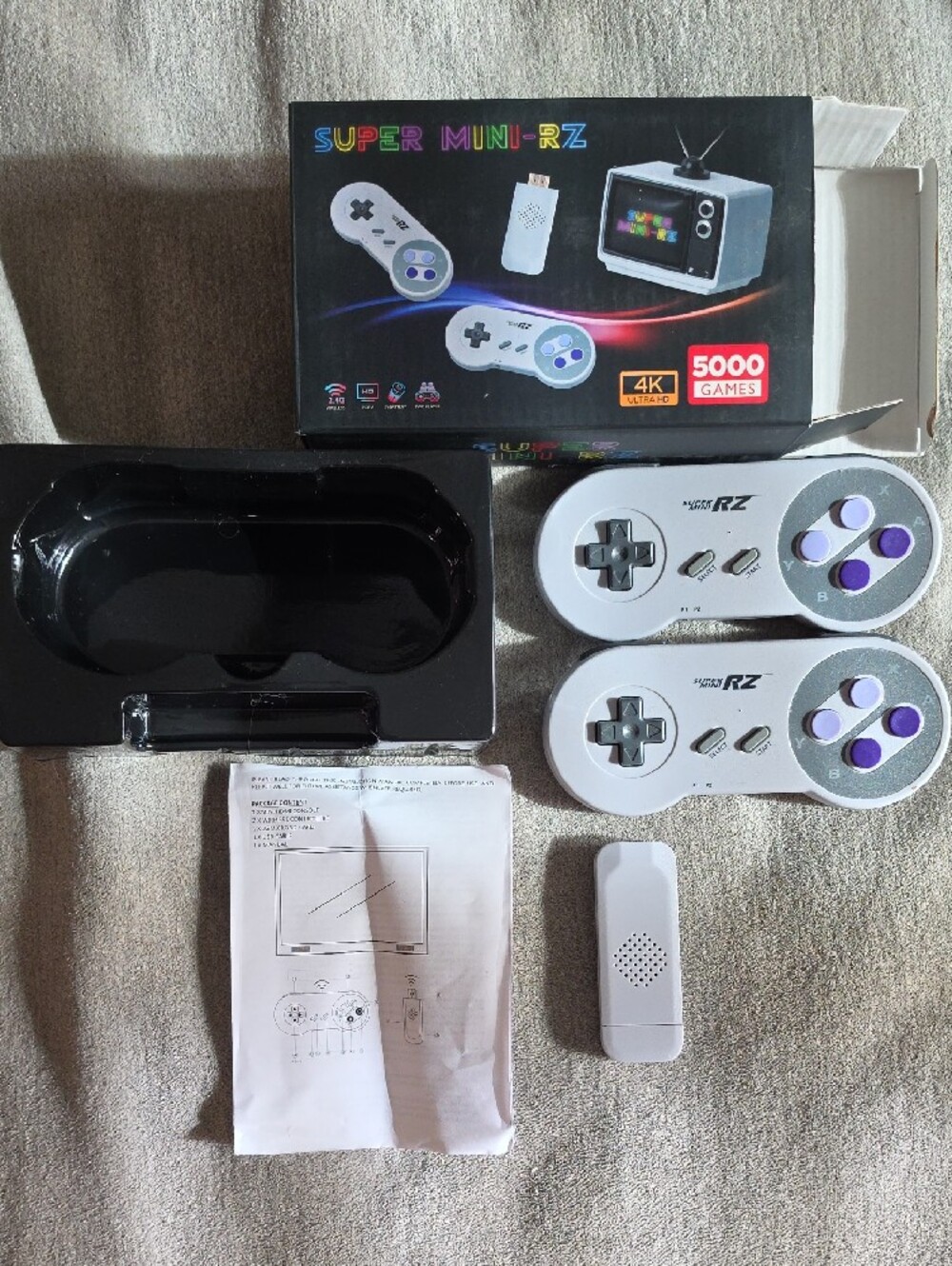 Super Mini-RZ Retro Console Bundle - 5000 Games - Picture 5 of 8